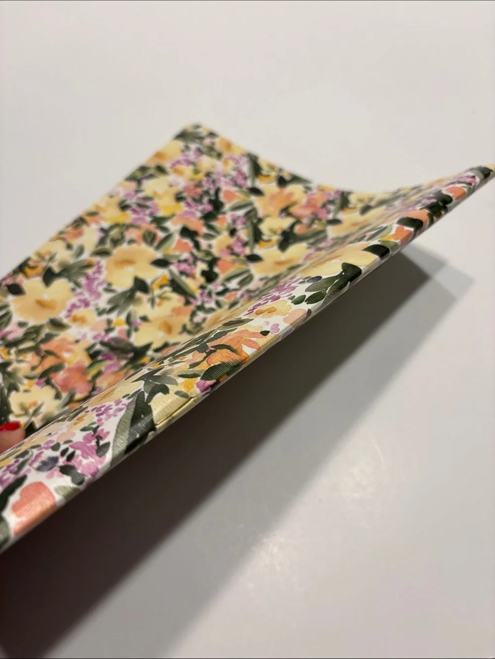 Blue Sky Day Designer 2026-2027 Monthly Deluxe Planner in Marjorie Floral Clear